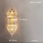 "2025 Crystal Gold Chandelier Pendant Lamp for Luxury Home Decor"