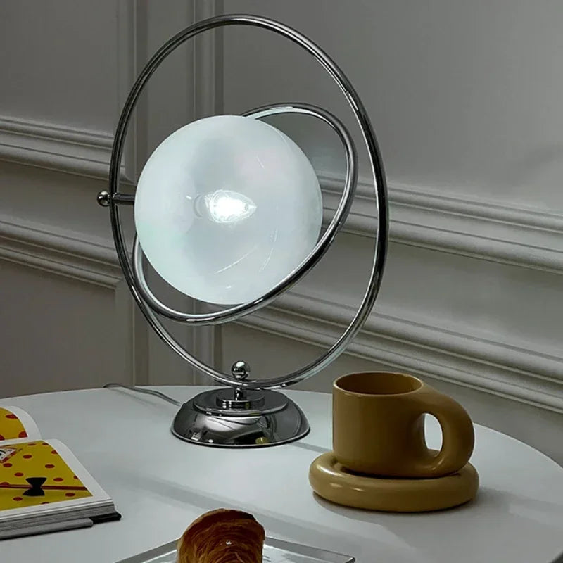 Rotating Planet Table Lamp for Bedroom and Living Room