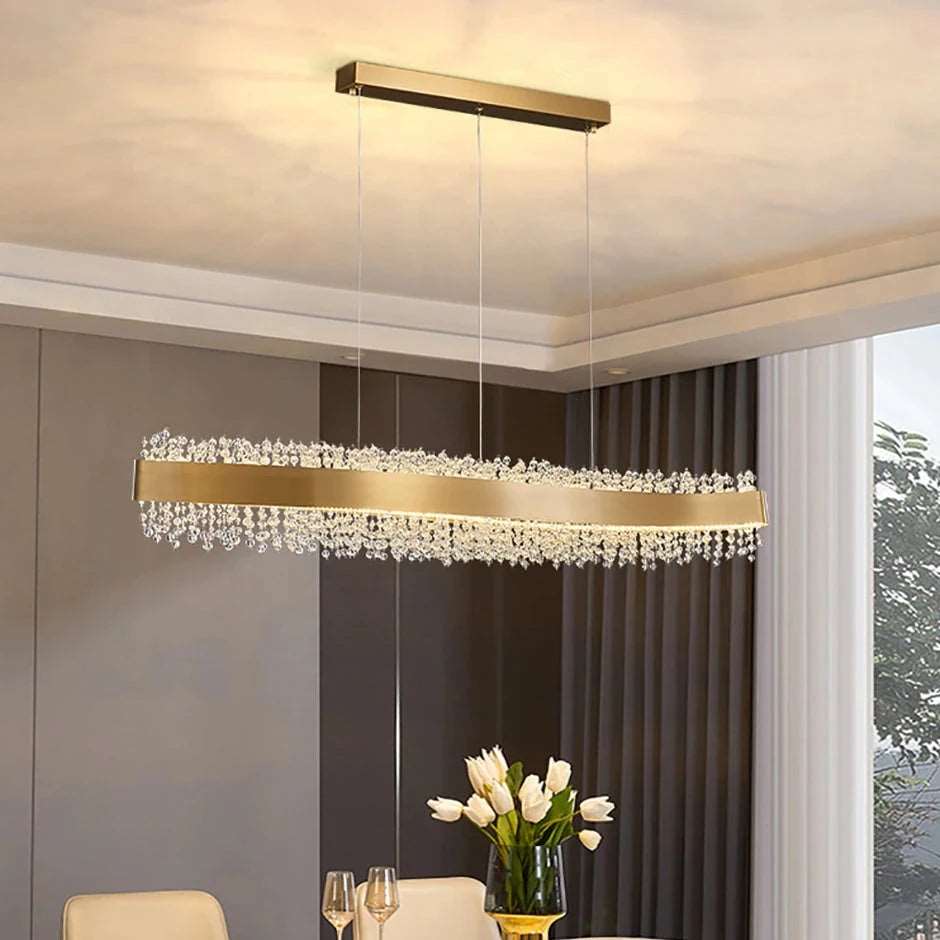 Capri Crystal Dining Room Chandelier