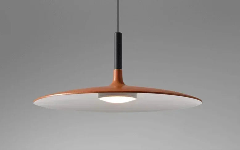 Modern Flat Pendant Lamp | Nordic Ceiling Hanging Light