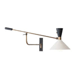 Nordic Long Arm Wall Light Sconce with Adjustable Study Reading Lamp
