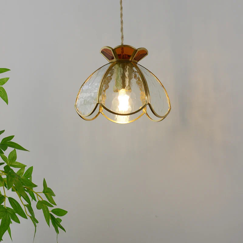 Clear Glass LED Pendant Lights for Modern Home Decor and Restaurant, 200cm Wire