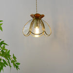 Clear Glass LED Pendant Lights for Modern Home Decor and Restaurant, 200cm Wire