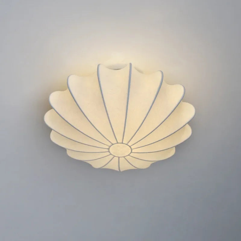 Silk Ceiling Lamp Downlight for Living Dining Bedroom
