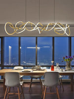 Stainless Steel Silicone Ceiling Chandelier - Modern Home Decor Light Fixture