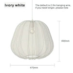 Scandinavian Silk Balloon Chandelier by - Home Decor Lighting Fixture