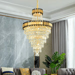 Crystal Chandelier for Duplex Villa Hotel Club Banquet Hall Engineering Lighting