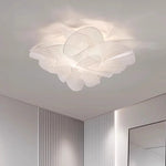 Flower Petal Acrylic LED Ceiling Chandelier for Artistic Indoor Lighting