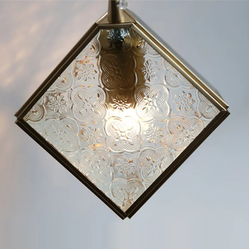 Modern Clear Glass LED Wall Light with Pull Chain for Bar, Cafe, Bathroom Mirror