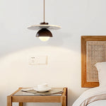 Yellow Travertine Pendant Light: Nordic Minimalism LED Hanging Lamps for Home Decoration