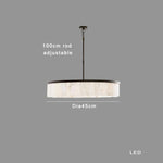 Round Marble Chandelier Ceiling Light Fixture for Kitchen Dining Room