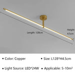 Slim Wall Sconce Lamps: Bathroom Bedroom Bedside Ceiling Light for Corridor