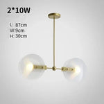 Nordic Acrylic Ceiling Chandelier for Living Room Dining Kitchen Bedroom Lighting