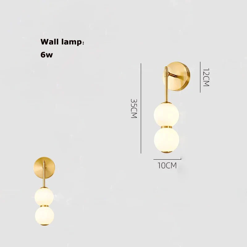 Burly Wood Walnut Glass Pendant Light for Living Room Bar Foyer