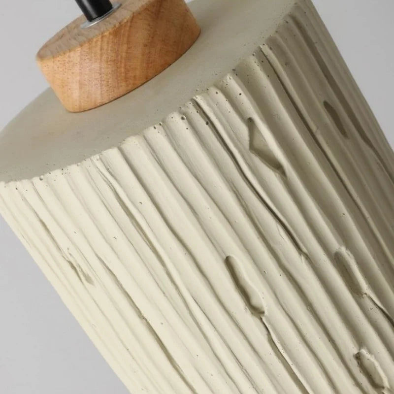 Afralia™ Columnar Micro Cement LED Hanging Lamps | Home Decor Pendant Light