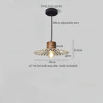 Glass LED Pendant Light - Modern Nordic Hanging Lamp for Home and Dining