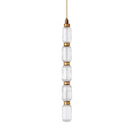 Ballet Pendant Lamp Clear Amber Glass Shade Restaurant Bedroom Lighting