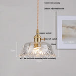 White Glass LED Pendant Light Fixture Modern Hanging Lamp