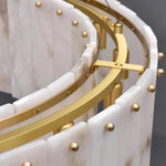 Moonshade Natural Marble Dining Room Chandelier