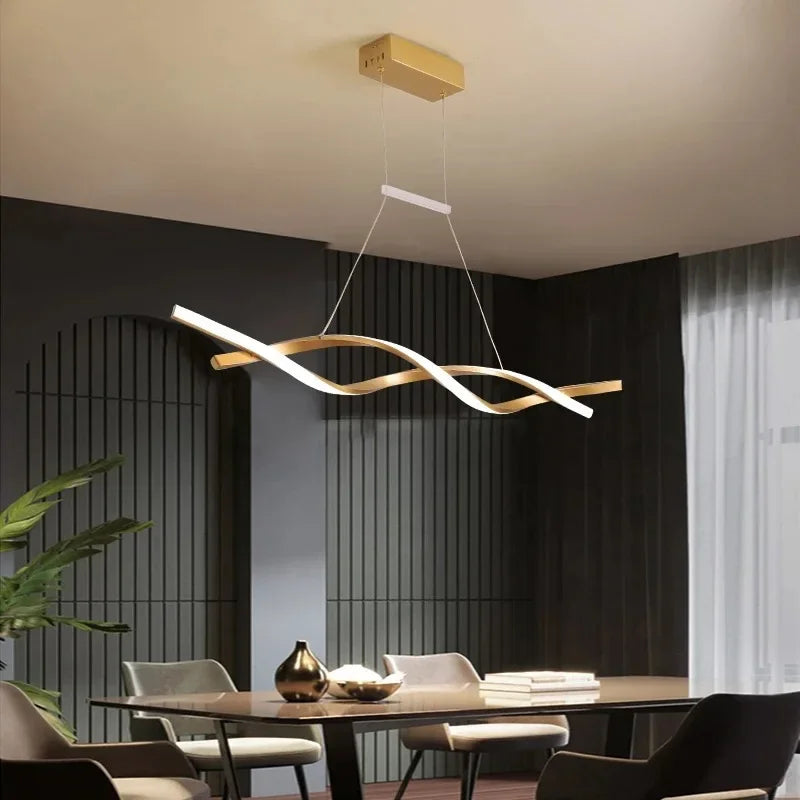 Modern Dimmable LED Pendant Lights for Kitchen Dining Office Chandelier