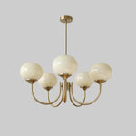 Glass Ball Chandelier Pendant Light for Living Dining Room