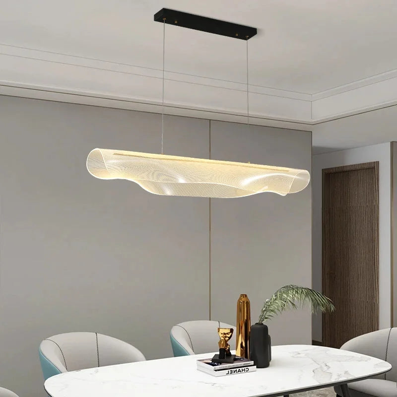 Nordic Acrylic LED Ceiling Chandelier for Modern Indoor Lighting