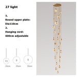 LED Marble Gold Chandelier for Living Room, 2025 Trend Lustre Lighting