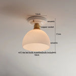 Ceramic LED Ceiling Light for Modern Home Decor & Lighting