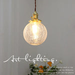 Modern LED Glass Copper Pendant Lamp | Nordic Style Hanging Light Fixtures