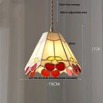 Glass Brass Pendant Lamp Adjustable Wire LED Dining Room Kitchen Bar Balcony Decor