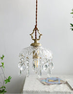 Medieval Crystal Wall Lamp Luxury Glass Ceiling Lights