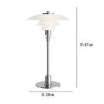 LED Glass Desk Lamp for Living Room Bedroom