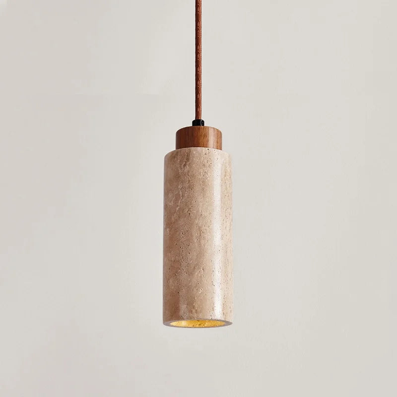 Travertine LED Pendant Lamp for Home Decor and Lighting Applciation