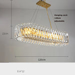 Gold LED Chandelier 2025 New Trend for Living Room