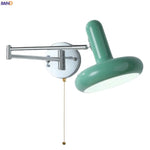 Milky Green LED Wall Sconce - Modern Nordic Iron Art Lamp