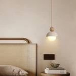 Yellow Travertine LED Pendant Light for Modern Home Decor