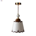 Afralia™ Nordic Ceramic LED Pendant Lights for Kitchen Dining Room Home Decor