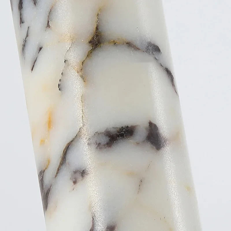 Afralia™ LED Pendant Light Fixture Modern Luxury Stone Hanging Lamp