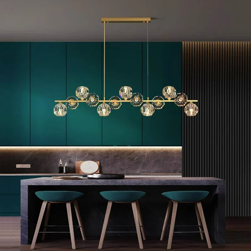 Nordic Dining Room Pendant Lamp Ceiling Chandelier for Indoor Living Room Lighting