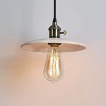 Yellow Travertine Stone Pendant Lights LED Modern Hanging Lamp - Nordic Design