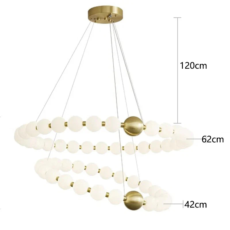 Modern LED Pendant Chandeliers for Living and Dining Room Lighting