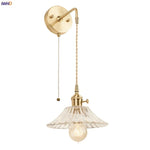 Afralia™ Copper LED Wall Lamp for Bedroom Sofa, Bathroom, Mirror, Stair Light