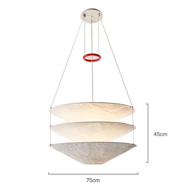 Scandinavia Paper Pendant Lamp Ceiling Chandelier for Living Room Kitchen