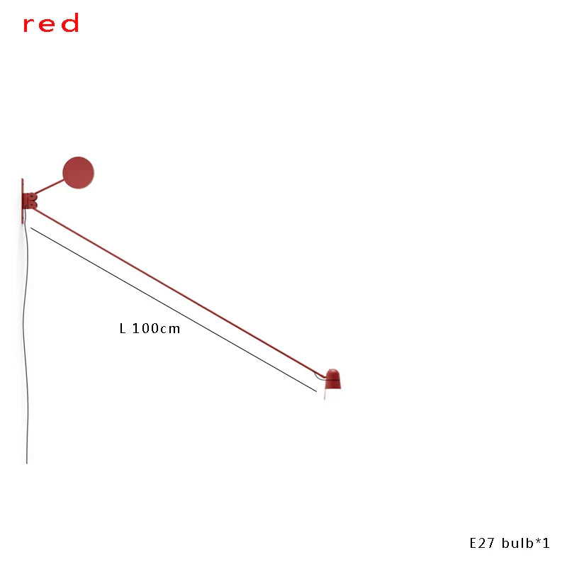 Modern Dimmable LED Wall Light for Living Room and Bedroom