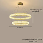 Crystal Chandelier Pendant Lamps for Home Decor and Modern Living Room Lighting