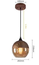 Glass Pendant Lights for Bedroom Living Dinning Room Style Fixtures