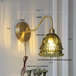 LED Jellyfish Wall Lamp: Modern Nordic Design, with Pull Chain Switch