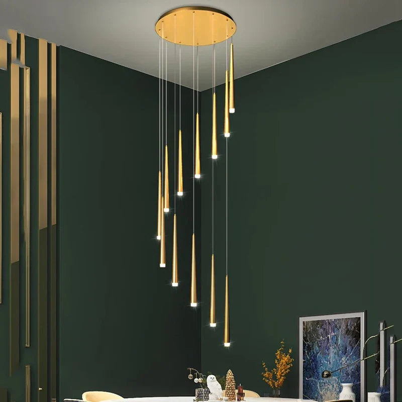 Modern LED Pendant Light Chandeliers for Living Room Dining Room Indoor Lighting