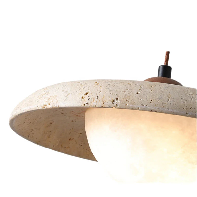 White Glass LED Pendant Light Hanglamp