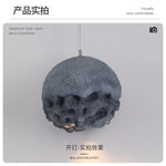 Minimalist Resin Pendant Light - Modern Nordic Design Chandelier for Restaurants and Bars